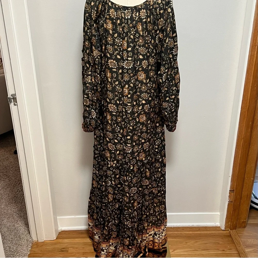 Natural Life Boho Long Sleeve Maxi Dress - Picture 7 of 11